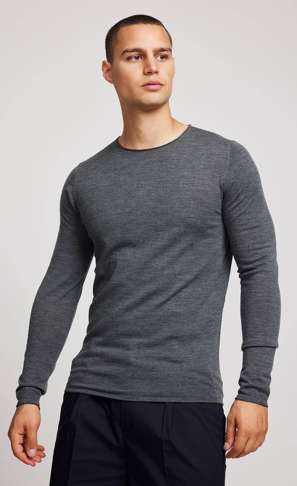 Kiefermann Benjamin Merino Strickpullover 50% Rabatt für begrenzte Zeit