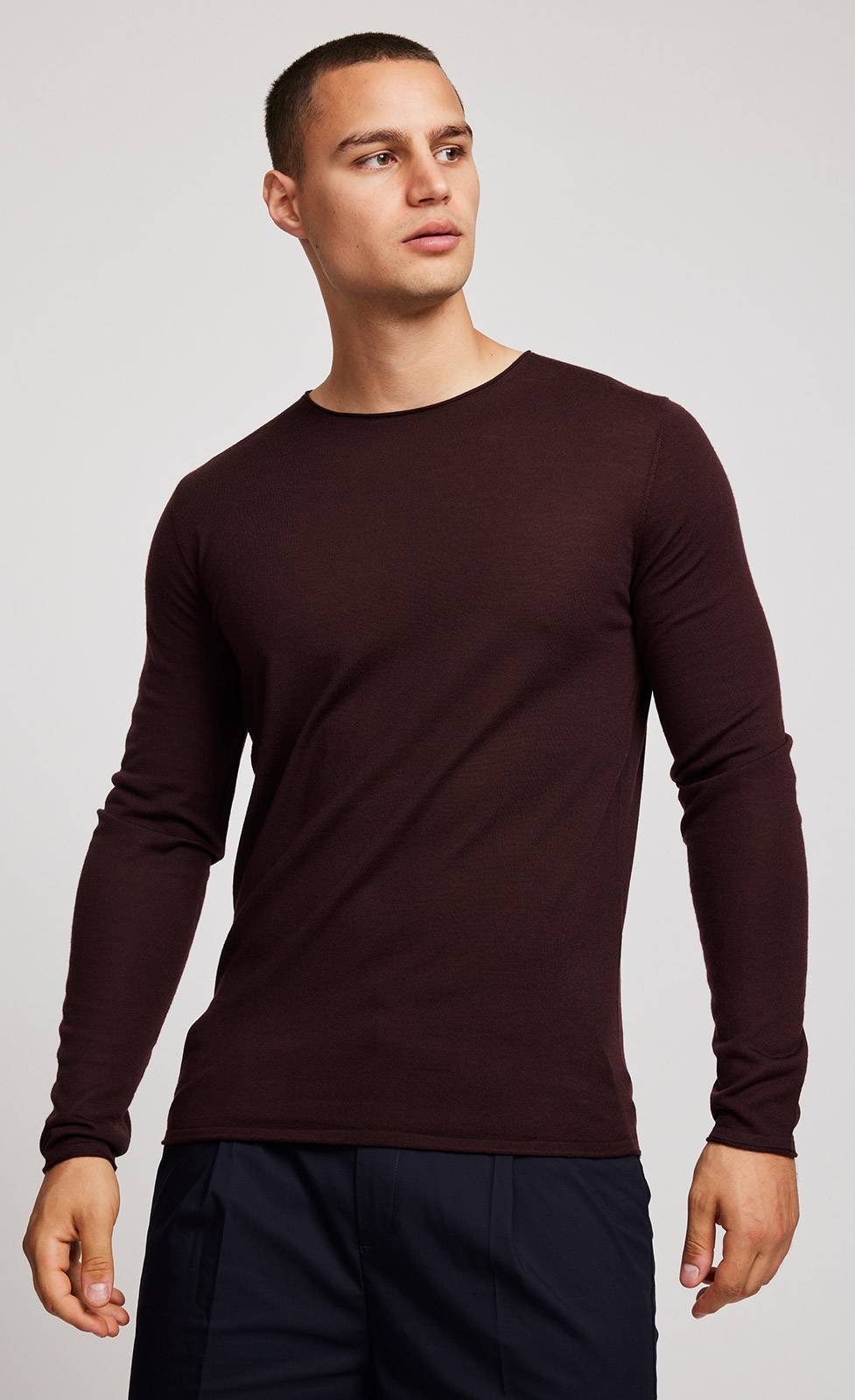 Kiefermann Benjamin Merino Strickpullover 50% Rabatt für begrenzte Zeit