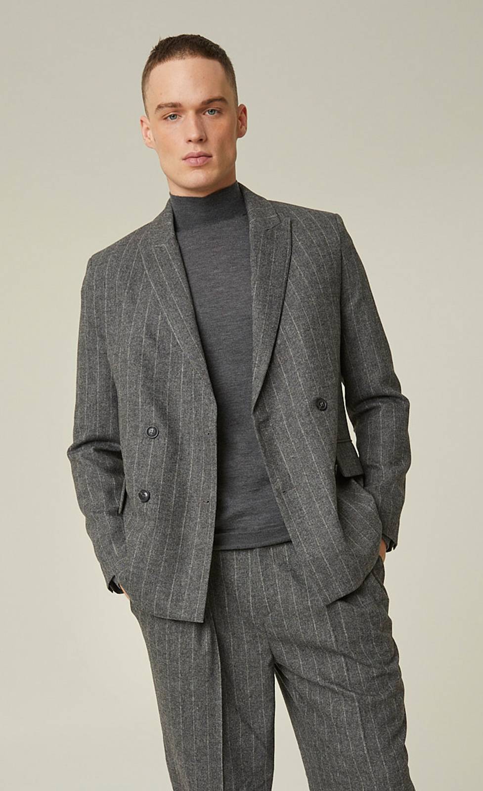 Kiefermann Stellen Merino Strickpullover Online