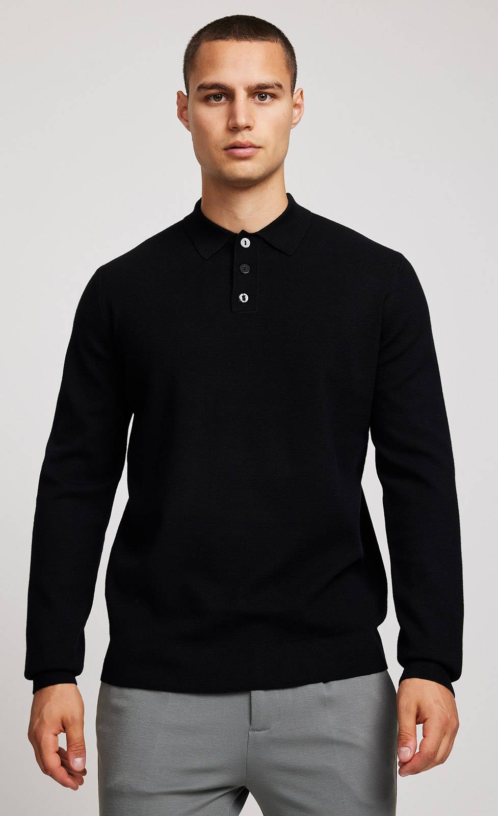Kiefermann Aidan Strickpullover mit Polokragen Verkauf