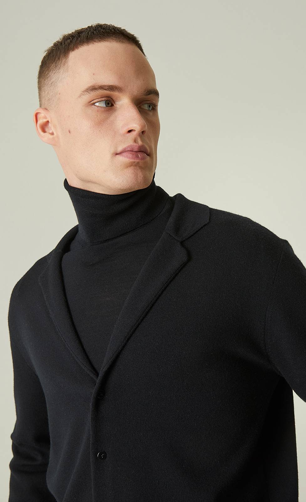 Kiefermann Ares Strickjacke im Sakkostil Fabrikpreis