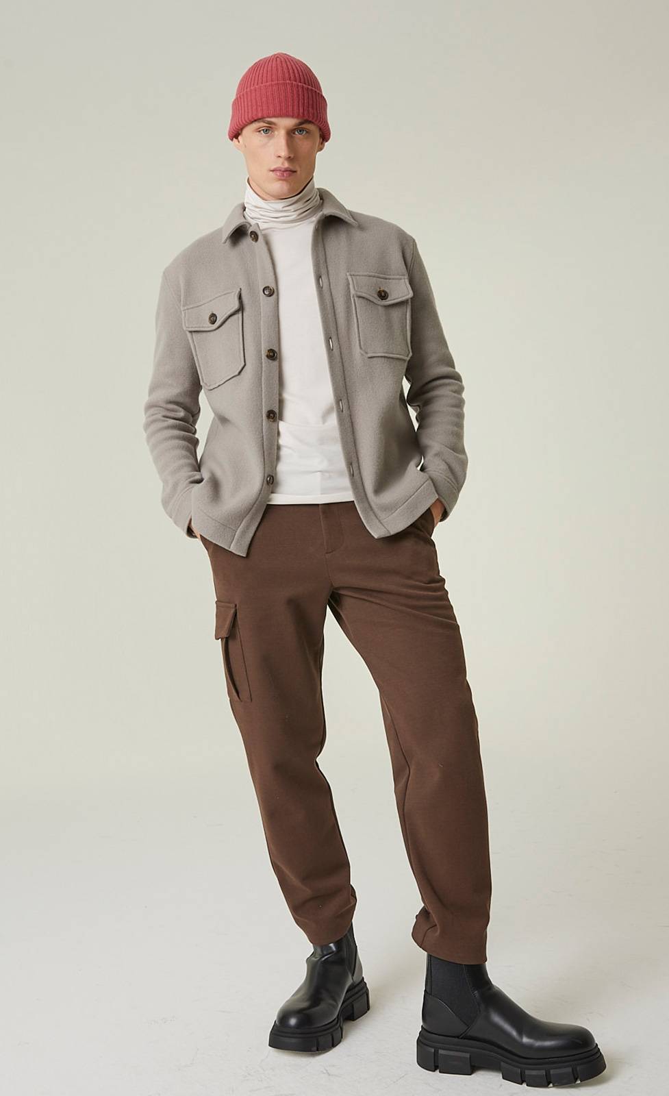Kiefermann Henry Overshirt aus Strickware Versandkostenfrei