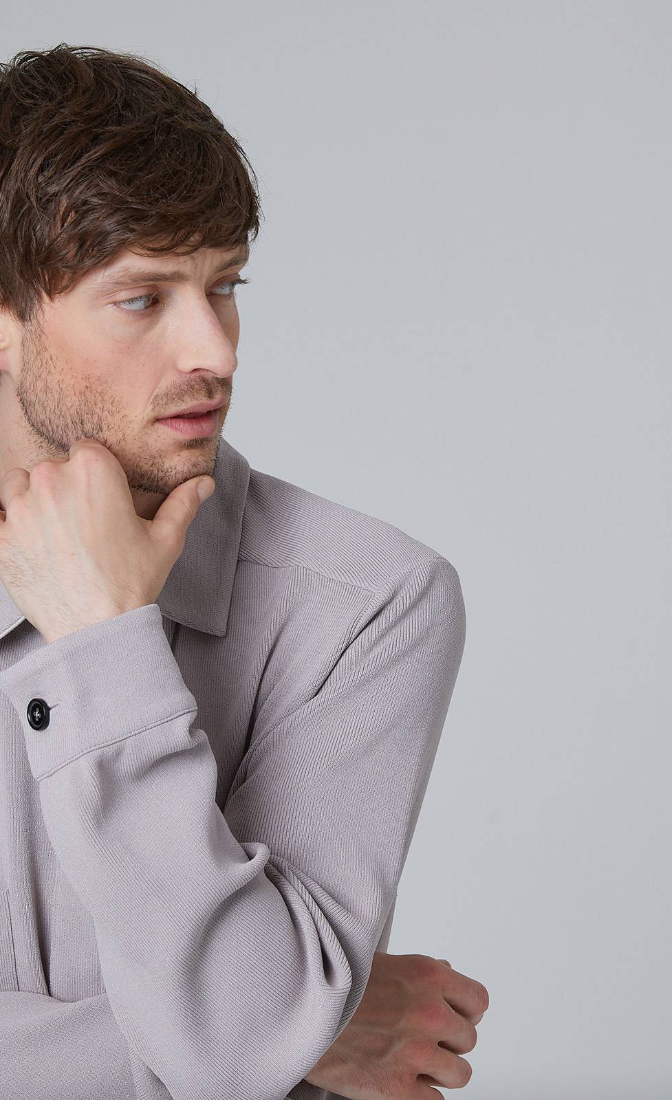 Kiefermann Pan Strick-Overshirt Lagerräumung
