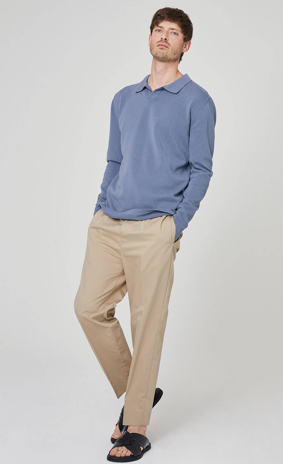 Kiefermann Matti Strickpullover mit Kragen Tägliche Deals