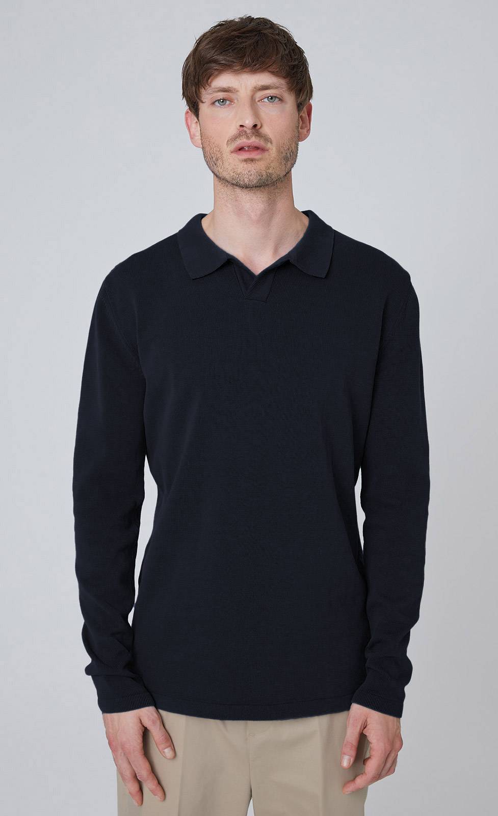 Kiefermann Matti Strickpullover mit Kragen Tägliche Deals