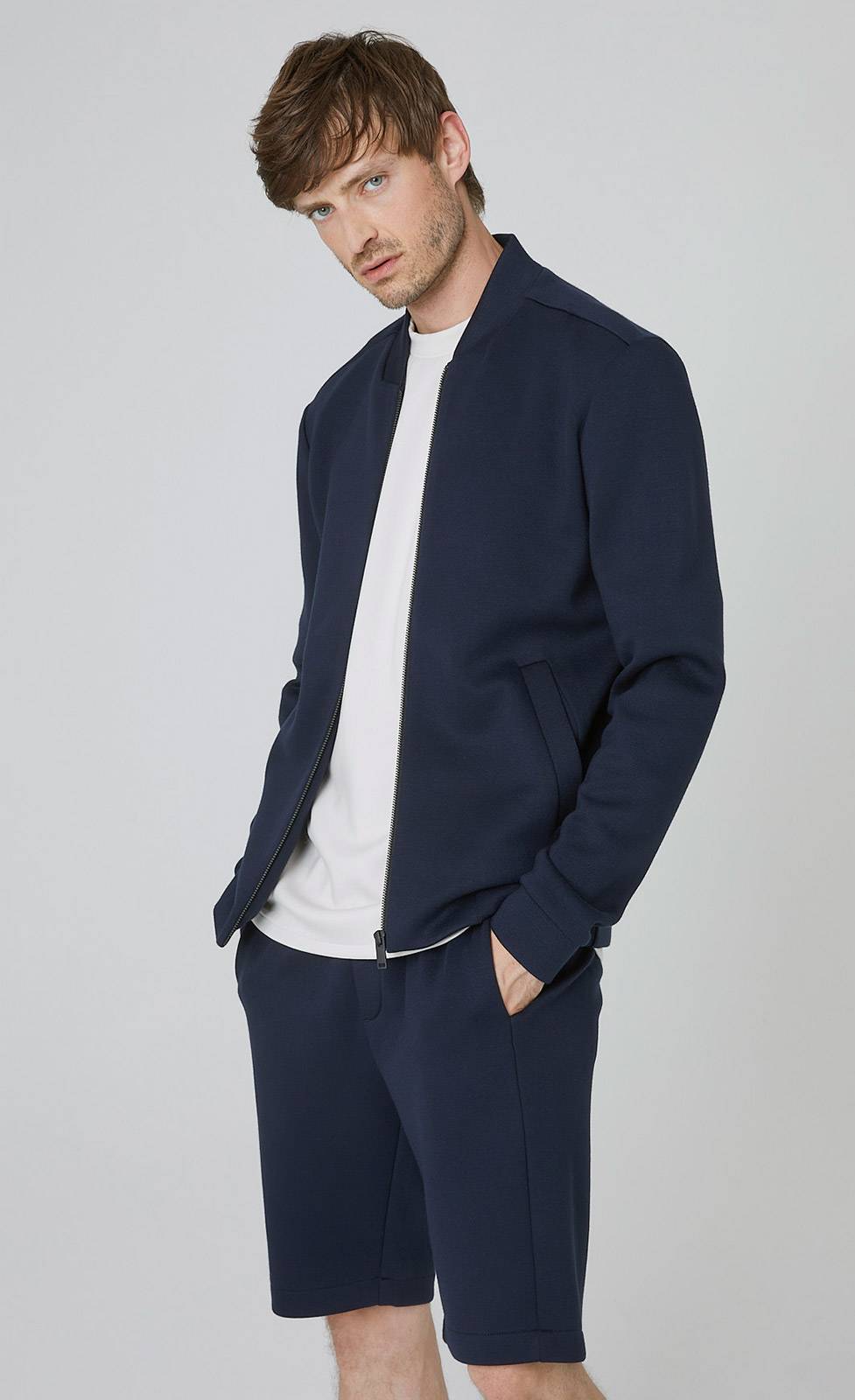 Kiefermann Berno Blousonjacke aus gebondeter Sweatware Wochenangebot