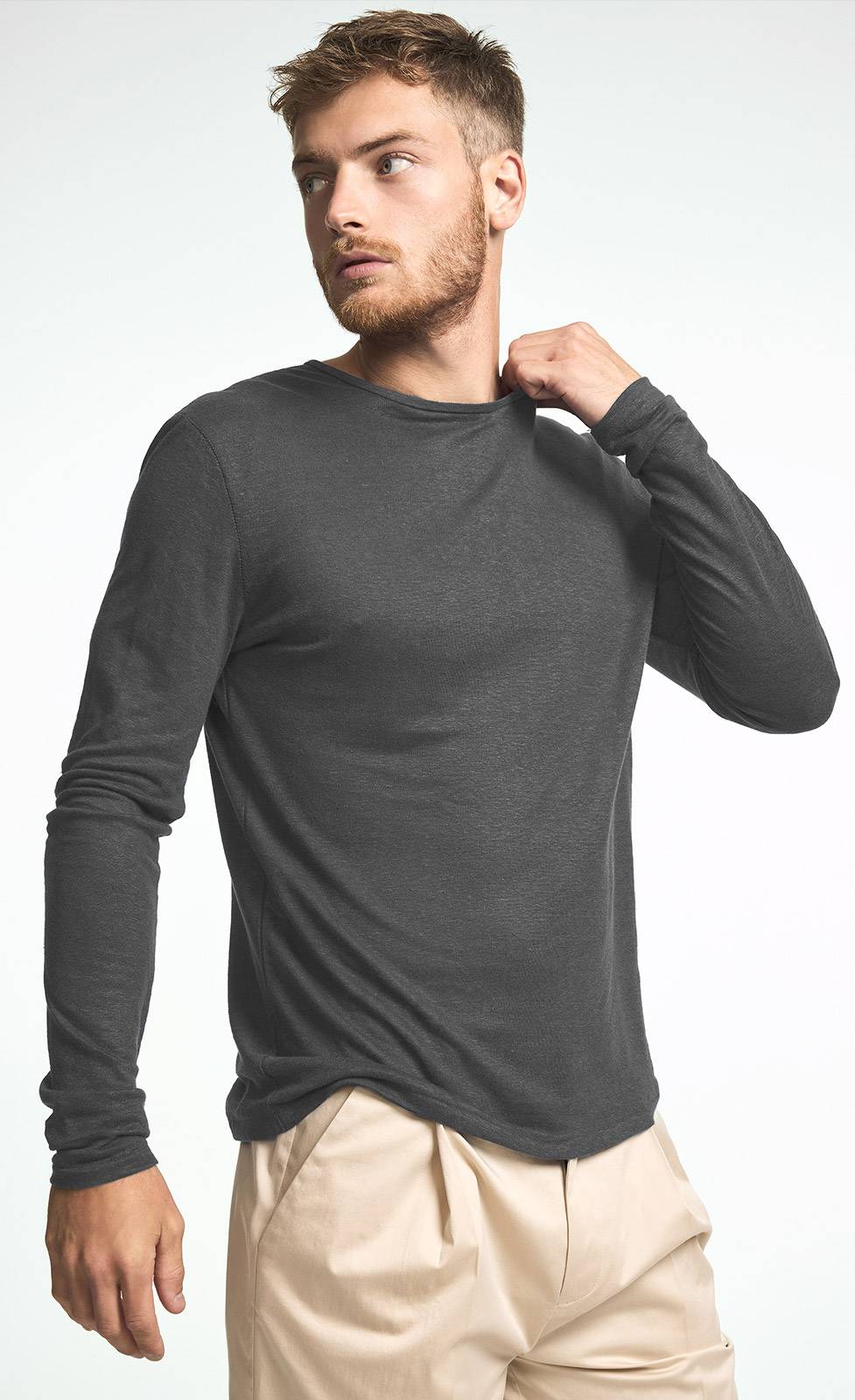 Kiefermann Olly Leinen-Langarm-Shirt zollfrei