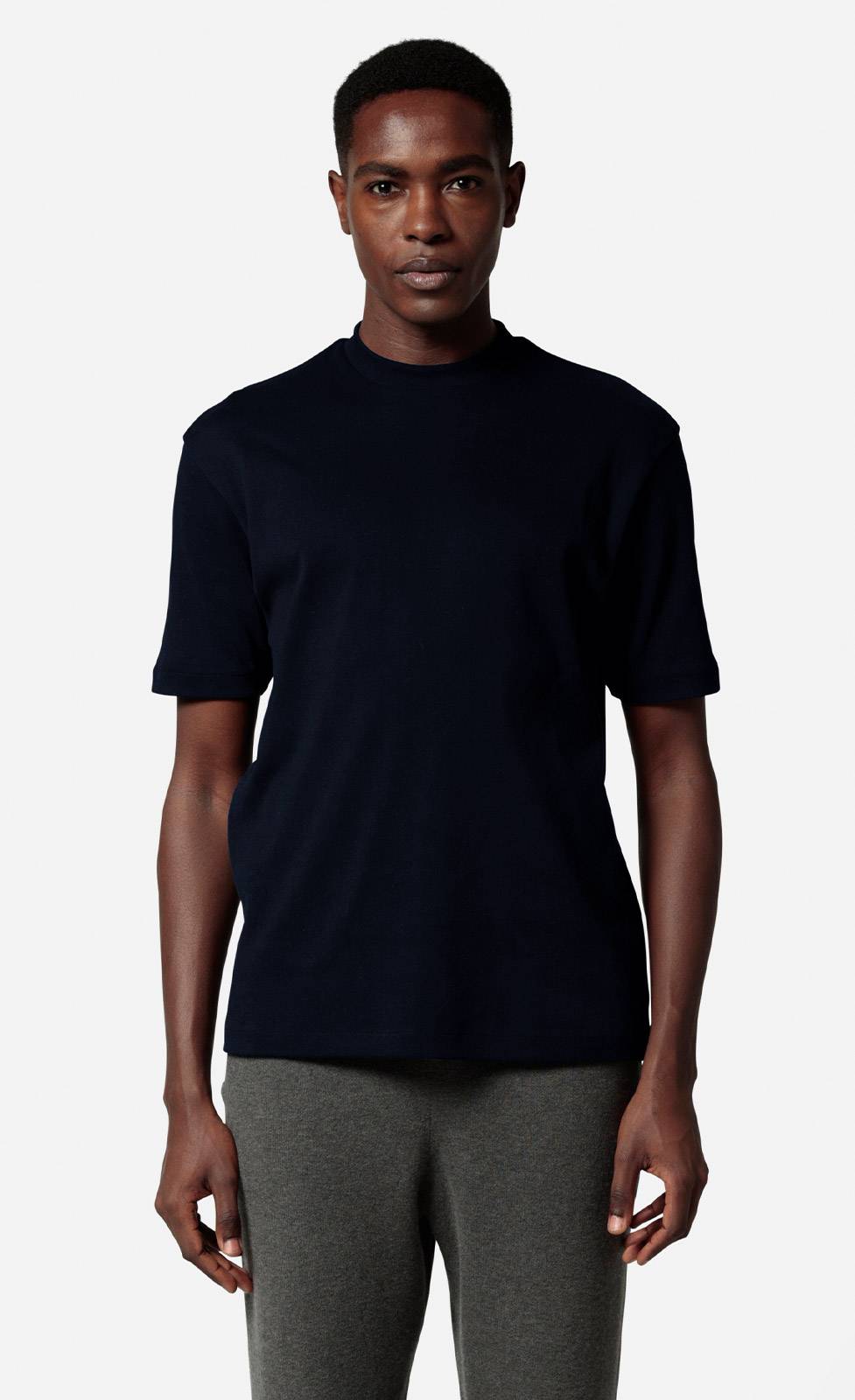 Kiefermann Aarons T-Shirt aus kompaktem Baumwolljersey Flash Sale