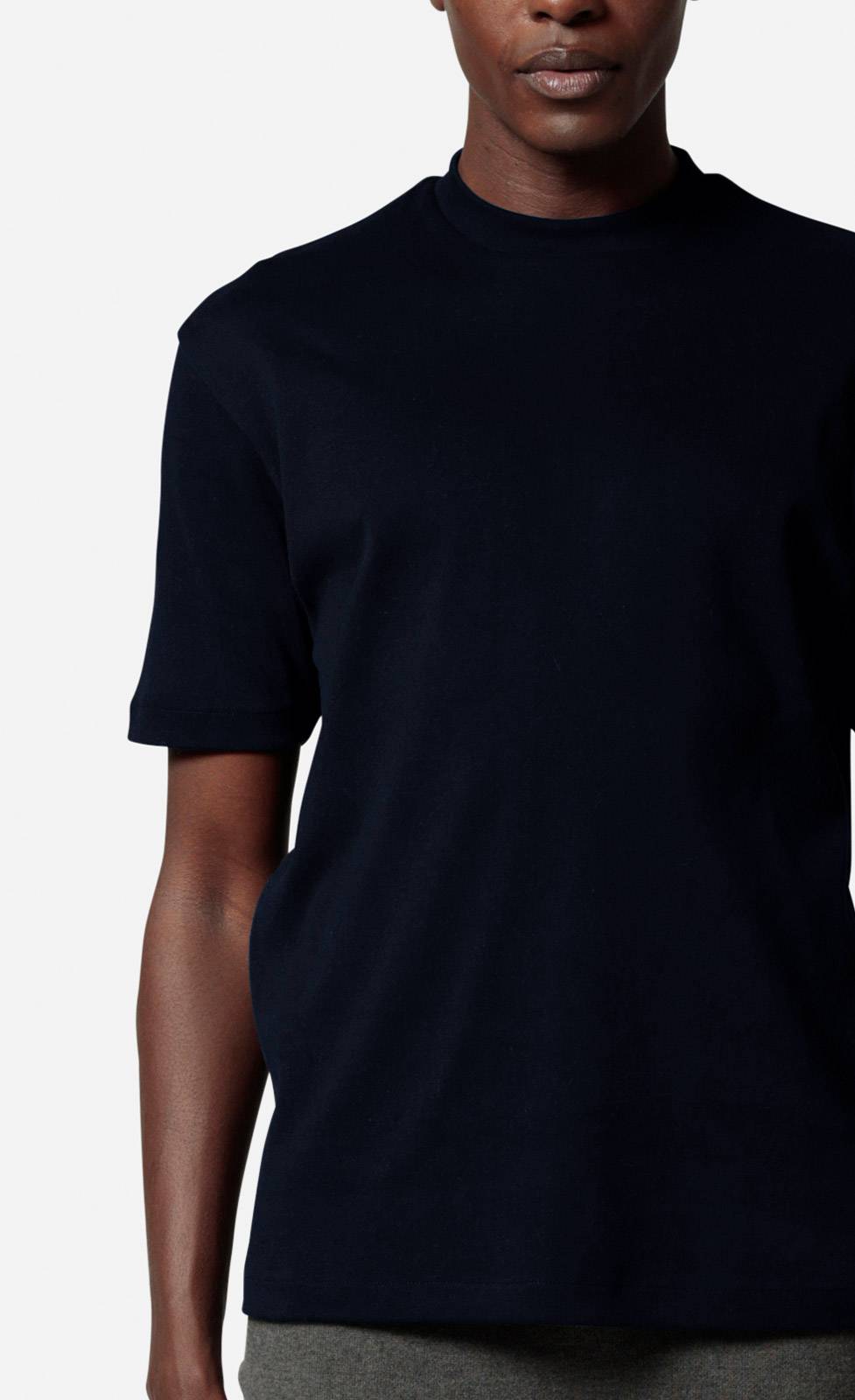 Kiefermann Aarons T-Shirt aus kompaktem Baumwolljersey Flash Sale