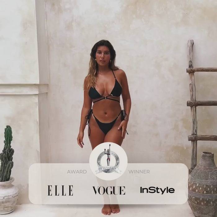 Lanasia Triangel-Bikini-Top Los Angeles Black Friday Preise