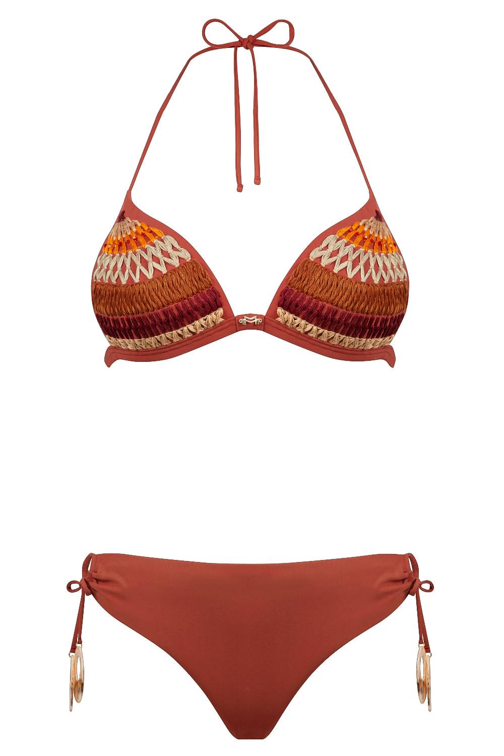 Maryan Mehlhorn HAND-EMBROIDERED PUSH-UP TOP Große Rabatte