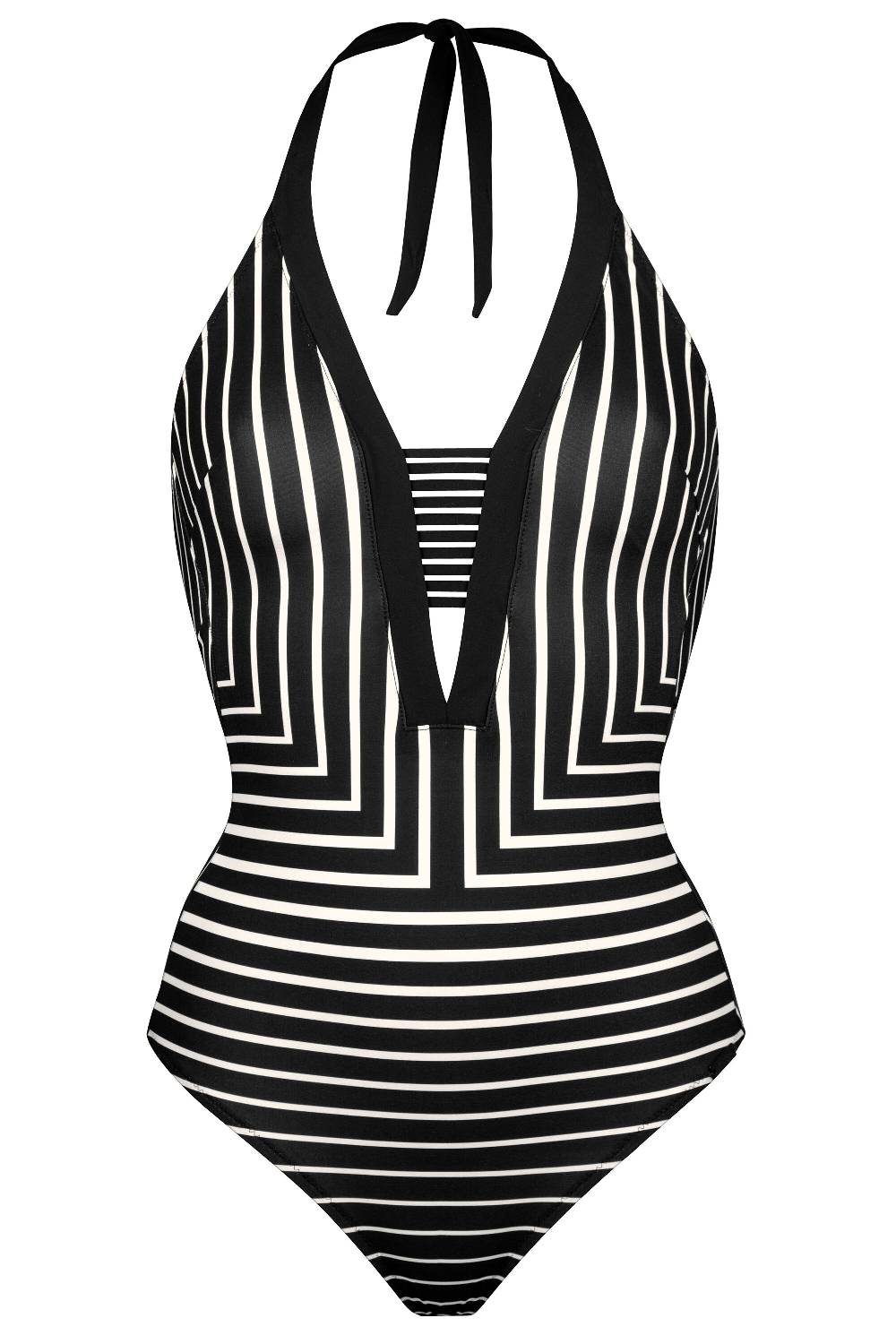 Maryan Mehlhorn HALTER SWIMSUIT Black Friday