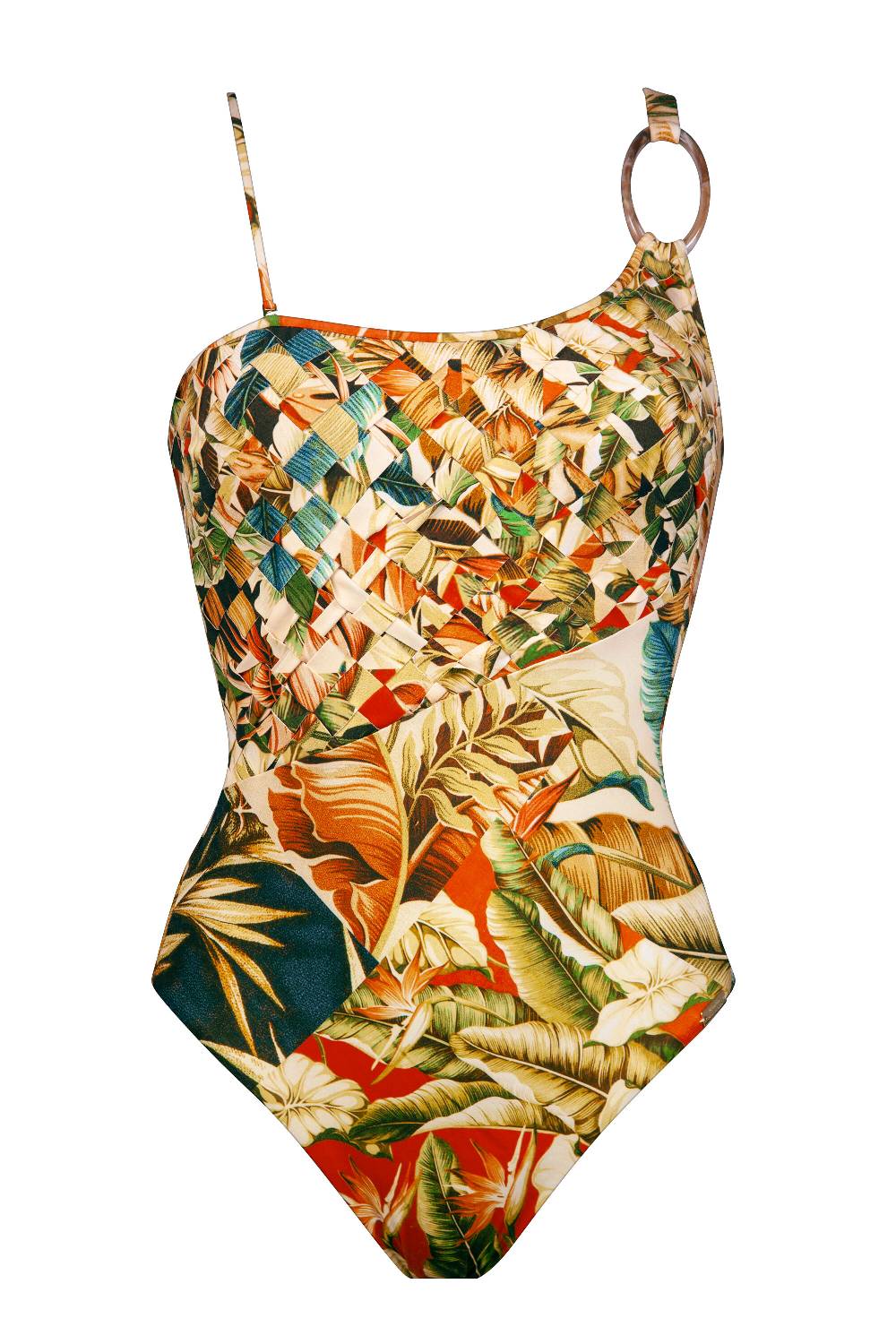 Maryan Mehlhorn ASYMMETRIC SWIMSUIT 50% Rabatt für begrenzte Zeit
