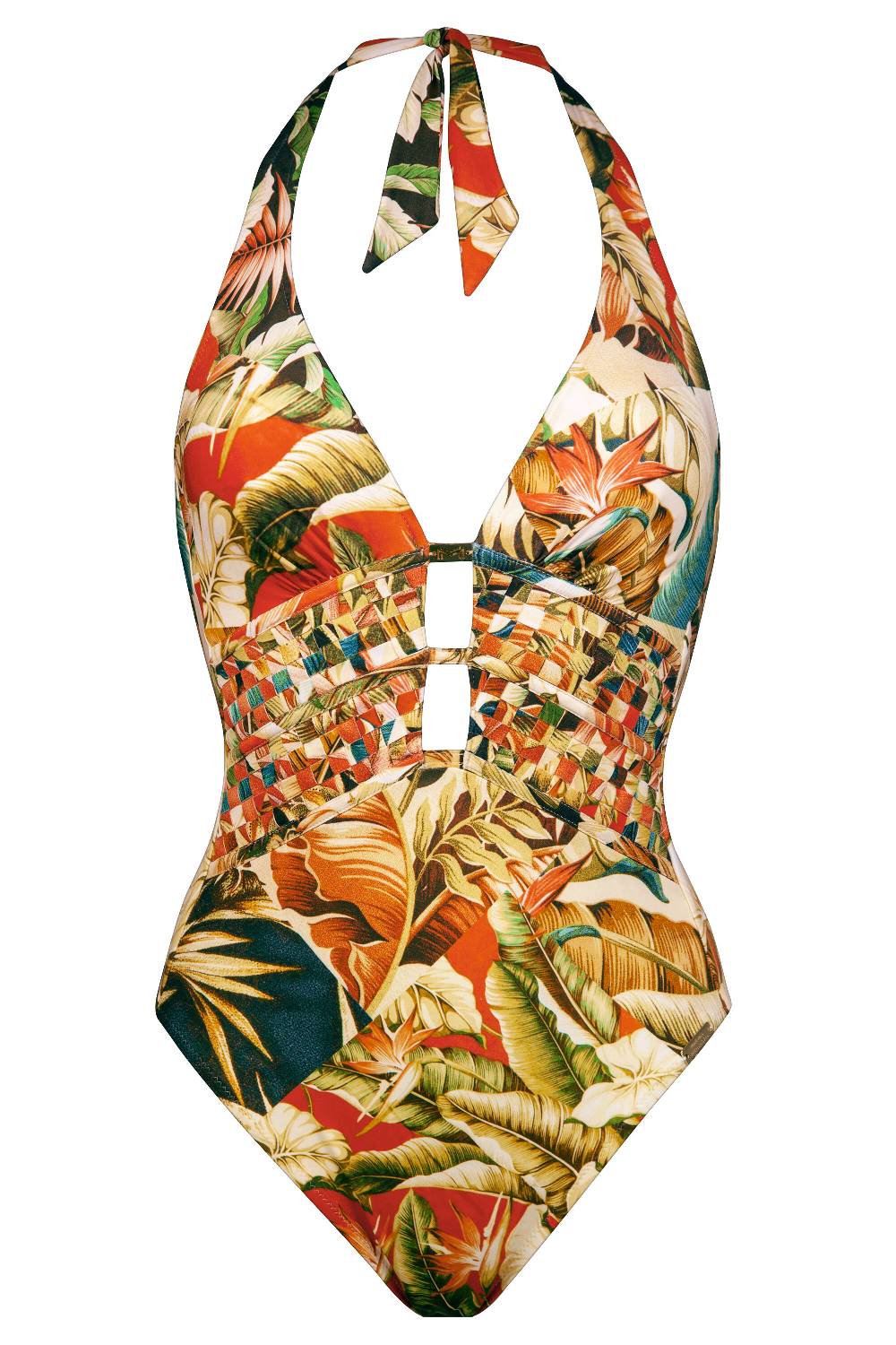 Maryan Mehlhorn HALTER SWIMSUIT 2025