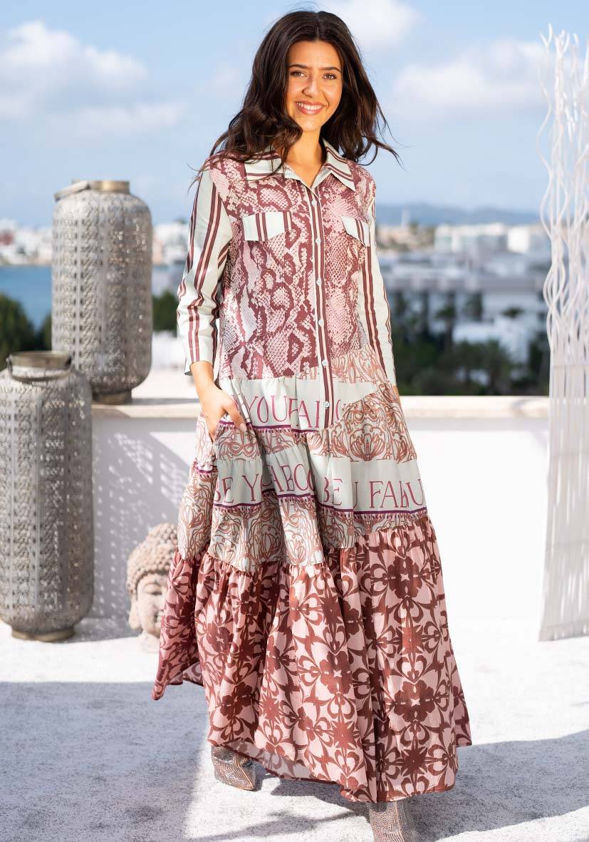 Miss Goodlife Dress Snake Sonderangebot der Fabrik