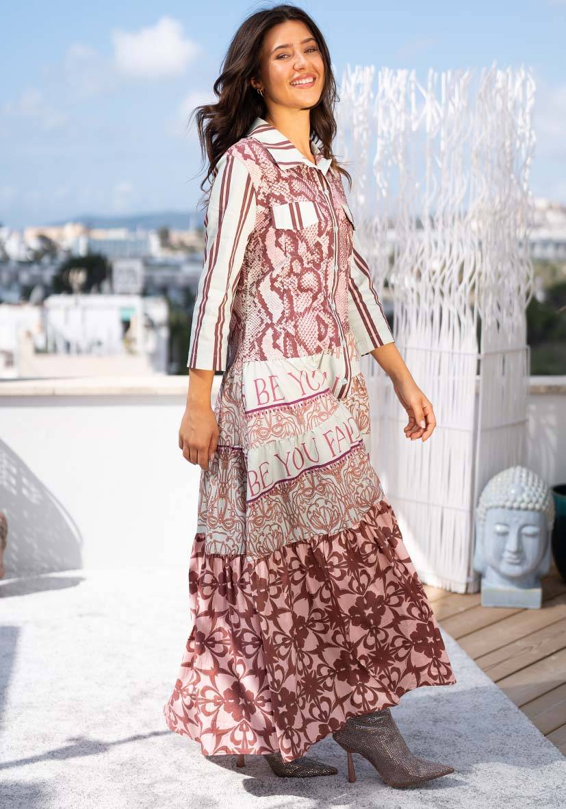 Miss Goodlife Dress Snake Sonderangebot der Fabrik