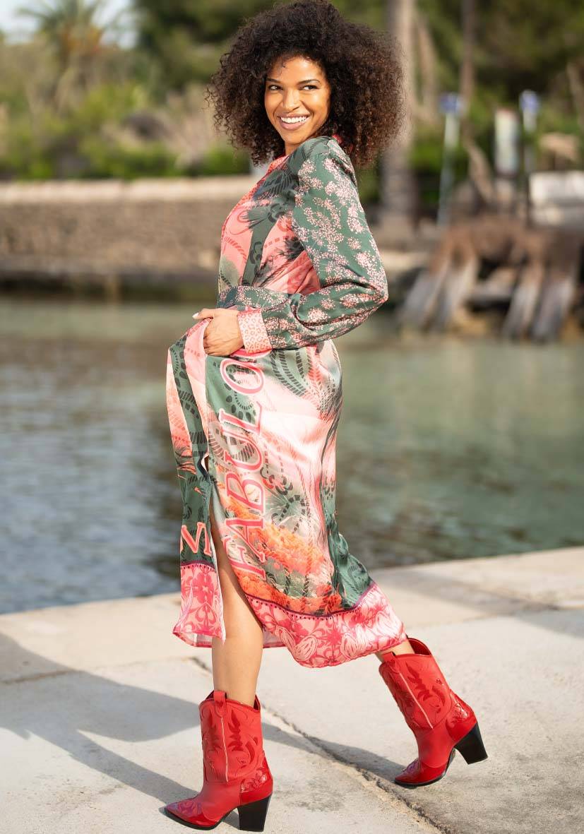 Miss Goodlife Dress Hollywood Love Midi Bis zu 55% Rabatt