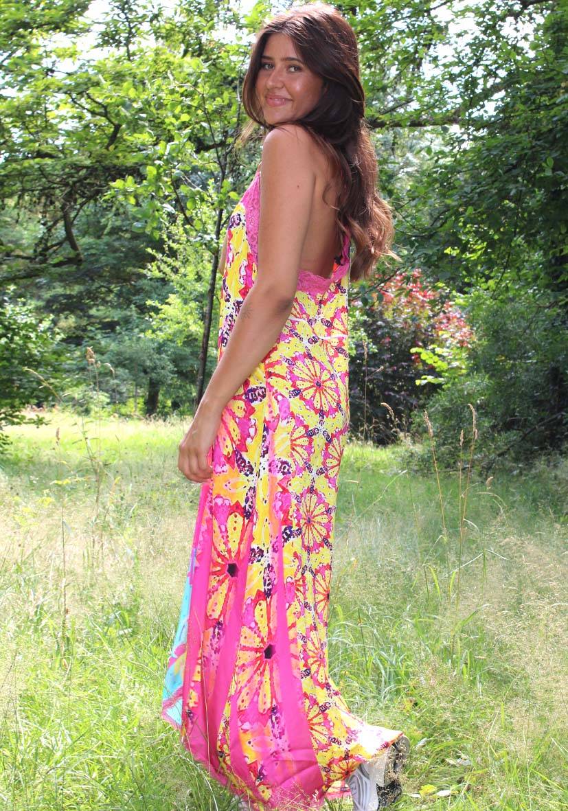 Miss Goodlife Dress Lace Rose Summer feeling Im Verkauf