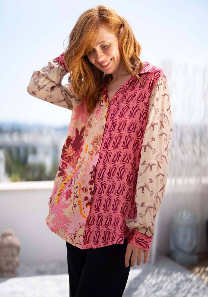 Miss Goodlife Bluse Merci 50% Rabatt mit kostenlosem Versand