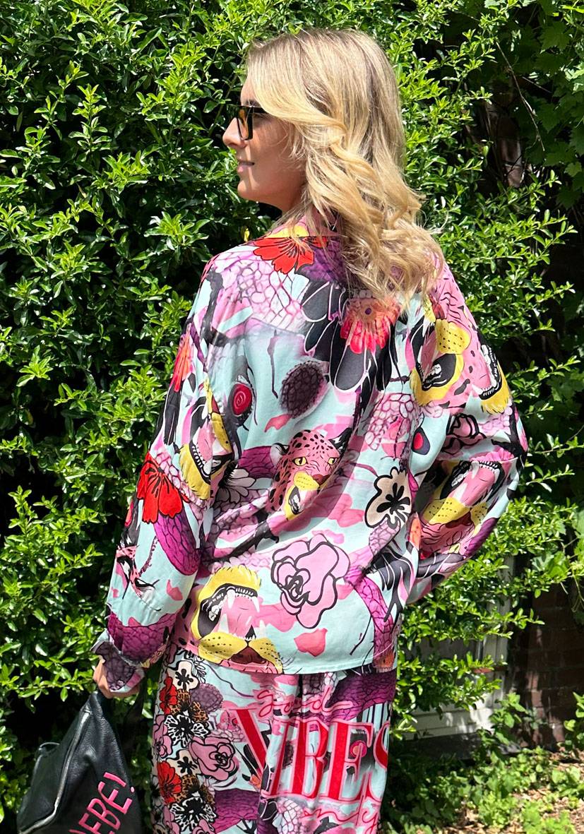 Miss Goodlife Bluse Good Vibes Only Fabrikladen