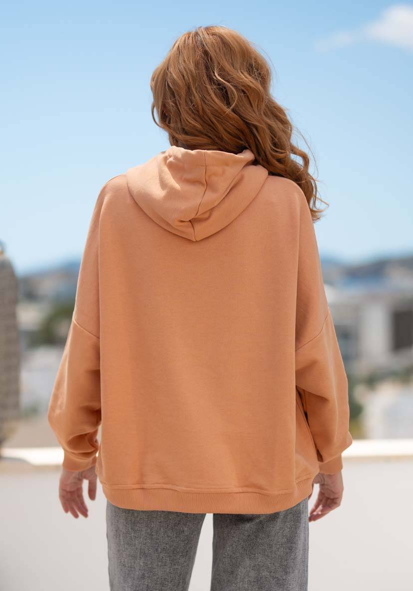Miss Goodlife Hoodie Choose Happy Strass – puder 50% Rabatt für begrenzte Zeit