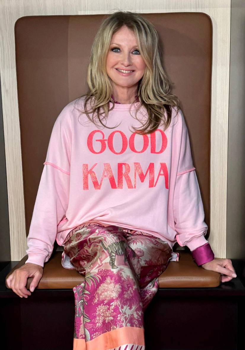 Miss Goodlife Roundneck Good Karma Good Luck – dust rose Günstiger Verkauf