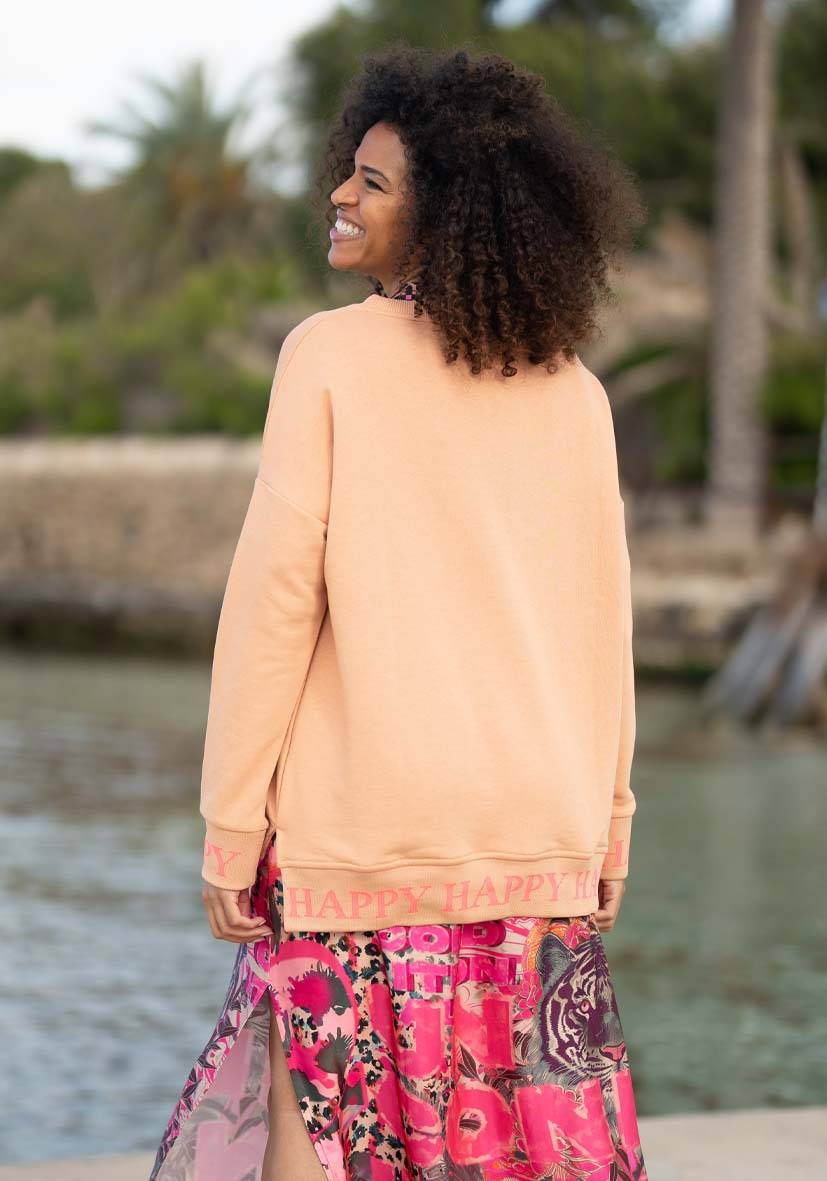 Miss Goodlife V-Neck Happy Day – puder zollfrei