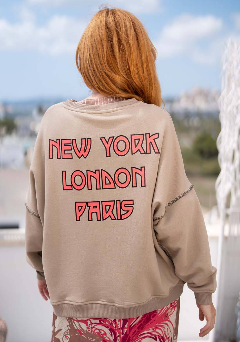 Miss Goodlife Roundneck Berlin Tiger – sand Hotsell