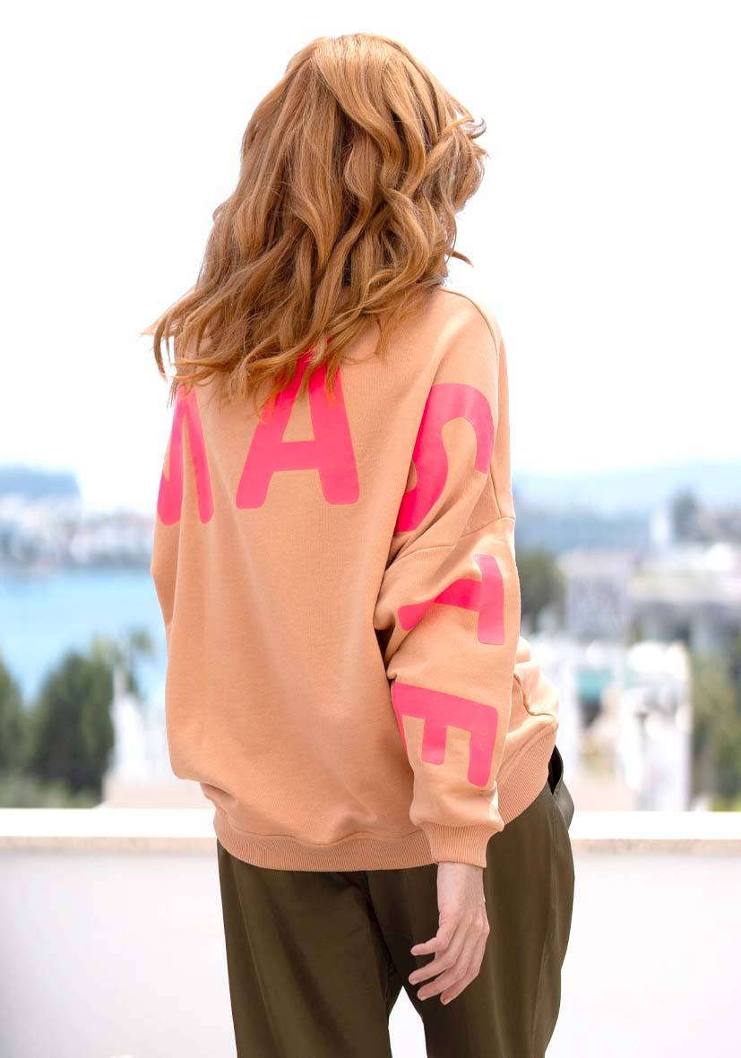 Miss Goodlife Roundneck Double Namasté Strass – puder Kostenloser Versand