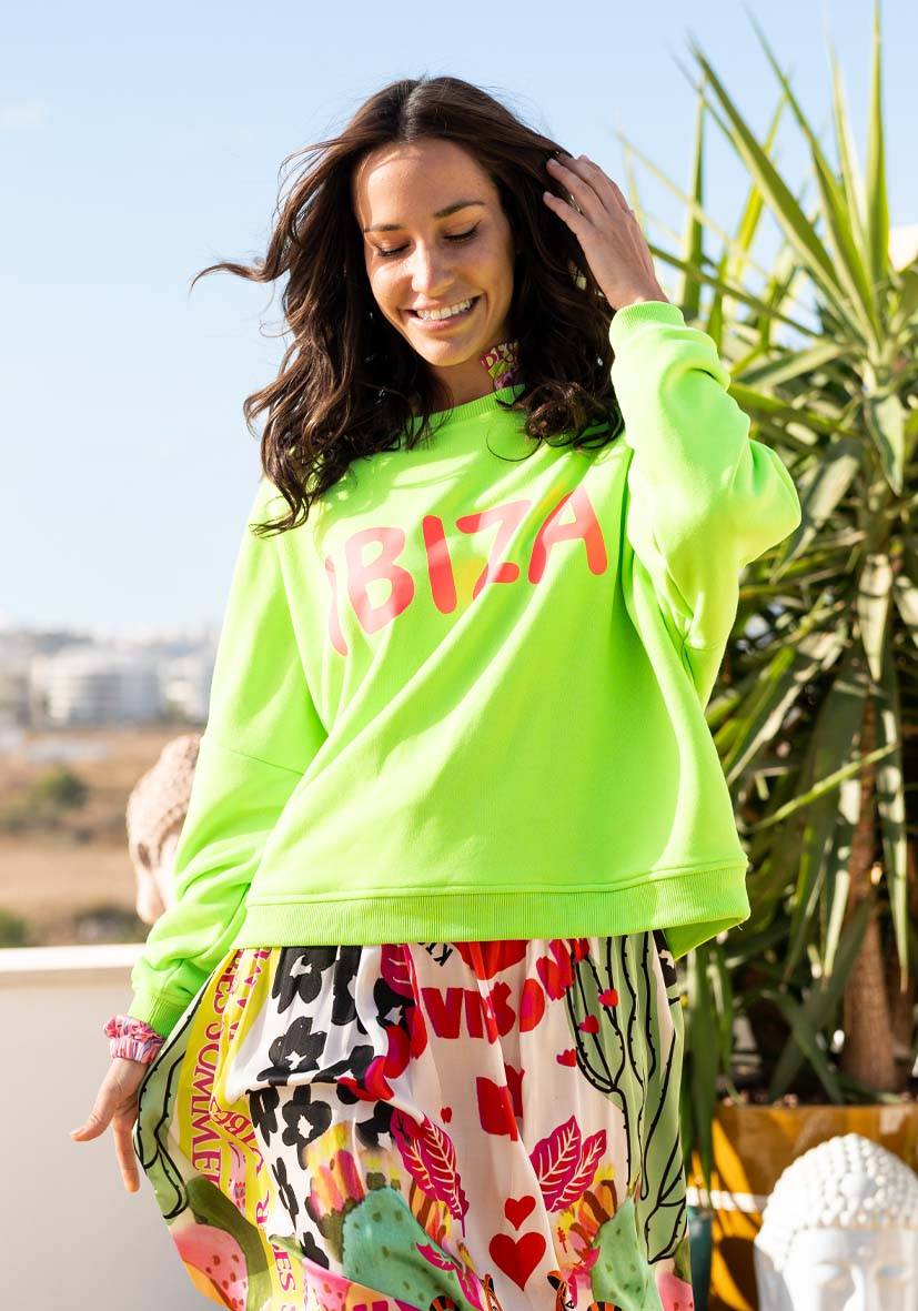 Miss Goodlife Roundneck Ibiza – neongreen Exklusive Angebote