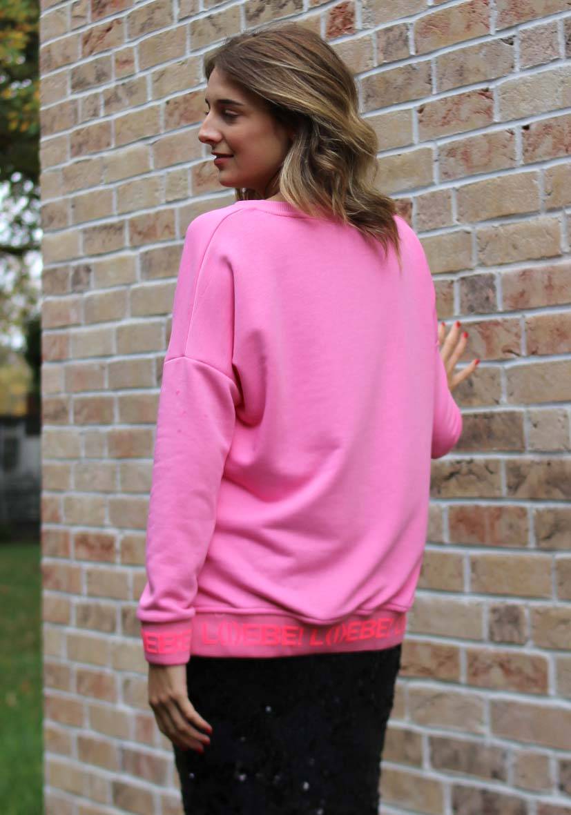 Miss Goodlife V-Neck L(i)ebe – rose/neonpink Nur noch ein Tag übrig