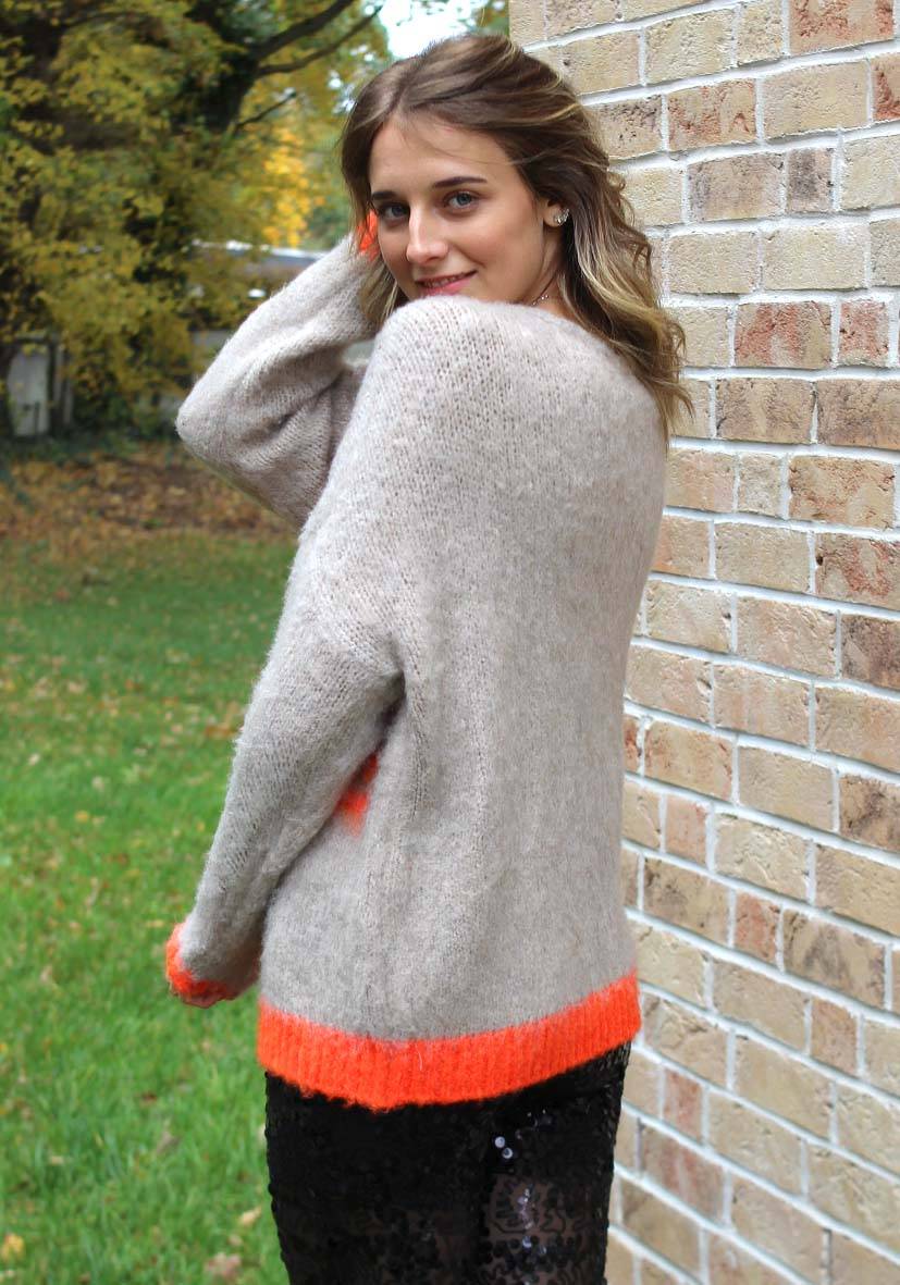 Miss Goodlife Pullover Smile Große Rabatte