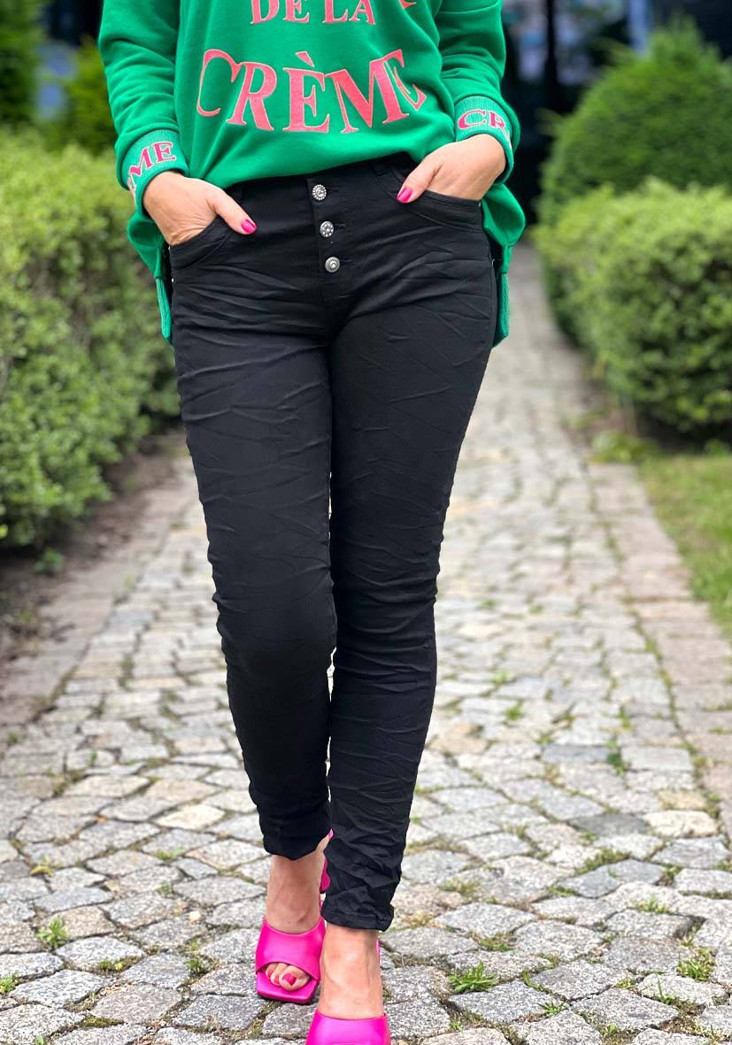Miss Goodlife Jeans Star – black Neueste Stile