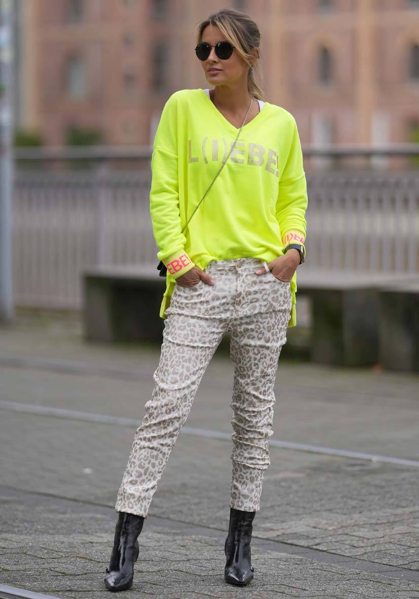 Miss Goodlife Pants Leo in Gold Letzter Tag