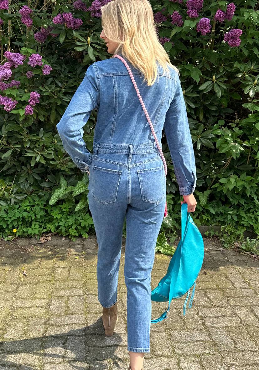 Miss Goodlife Denim Overall Riesige Rabatte