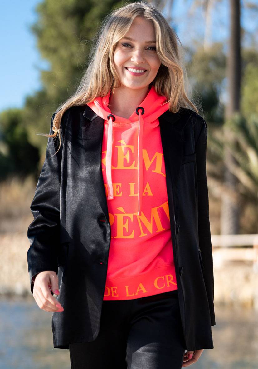 Miss Goodlife Blazer Satin – black Online