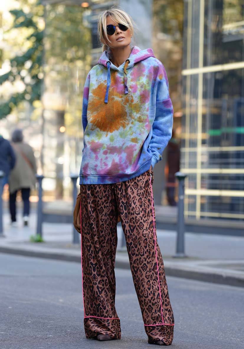 Miss Goodlife Pants Leo Love – brown Fabrik Onlineshop