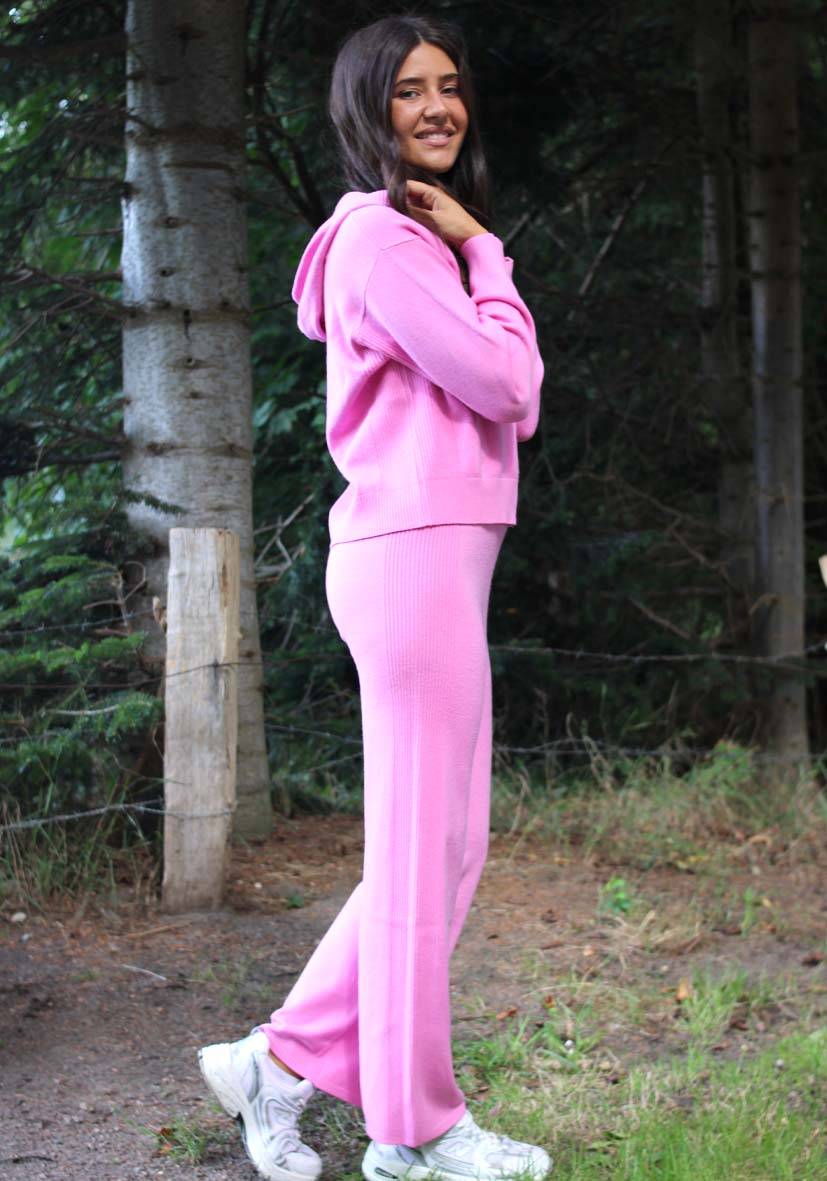 Miss Goodlife Pants Knitted Culotte – pink Exklusivangebot