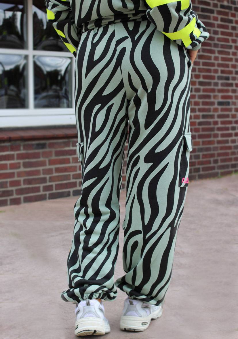 Miss Goodlife Pants Namaste Zebra – almond Black Friday