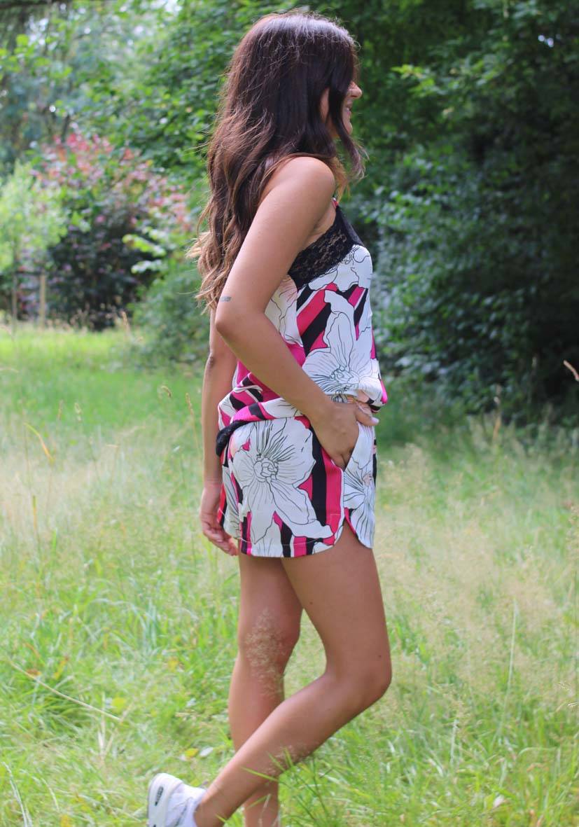 Miss Goodlife Shorts Flower Love Riesige Ersparnisse
