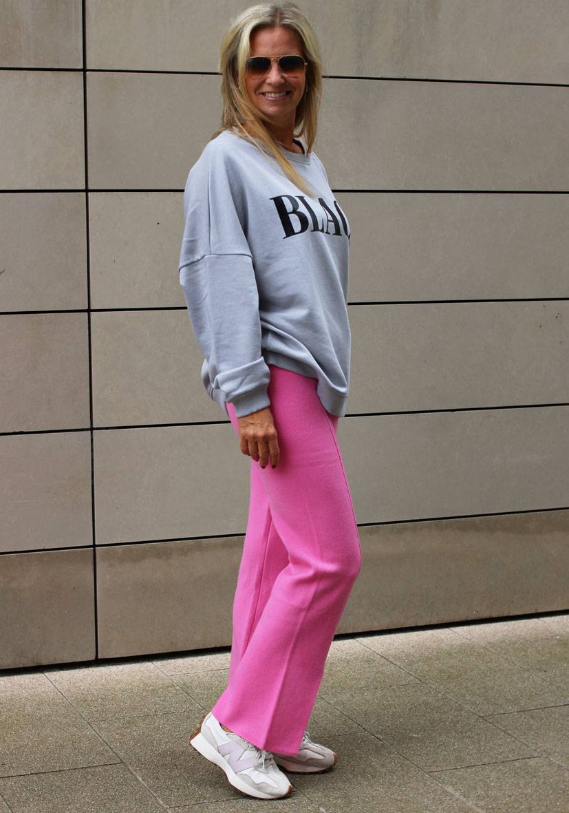 Miss Goodlife Pants Knitted – pink Bis zu 65% Rabatt