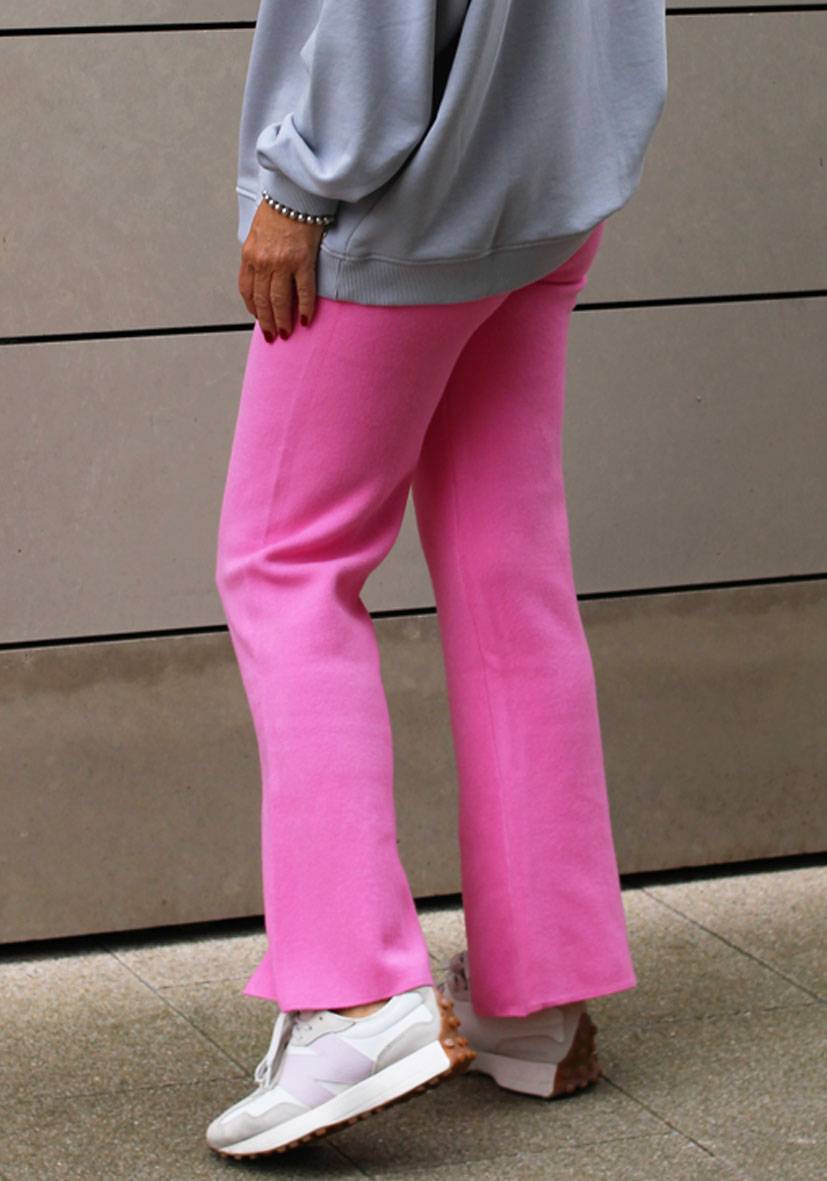 Miss Goodlife Pants Knitted – pink Bis zu 65% Rabatt
