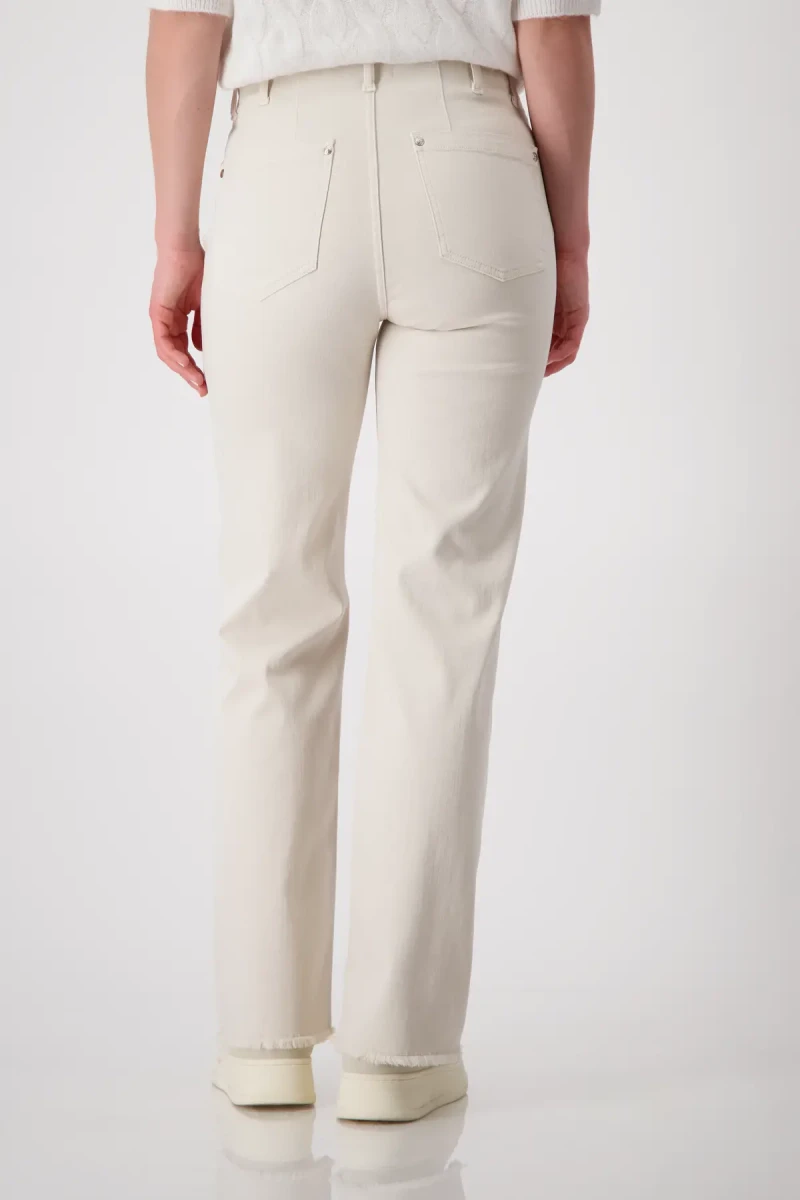 Monari Wide Leg Hose mit Schmuck Top Angebot