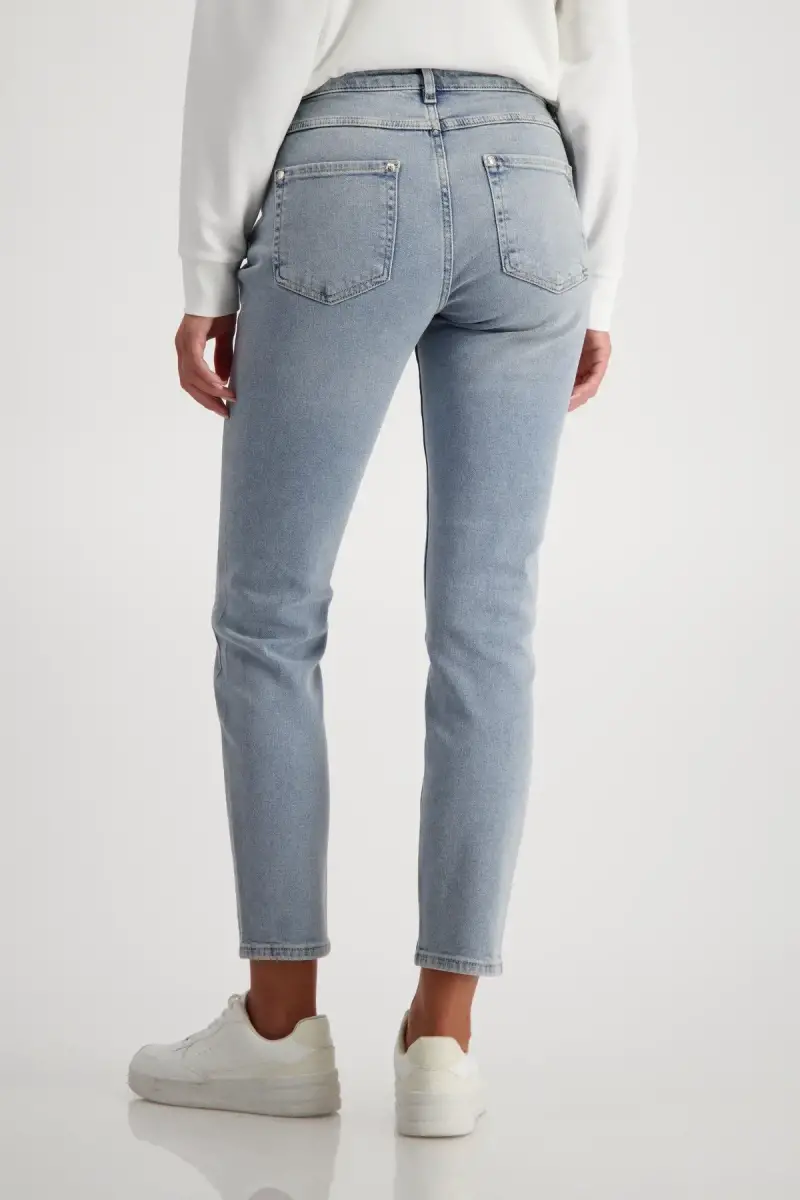 Monari Jeans mit Schmuck Online Outlet