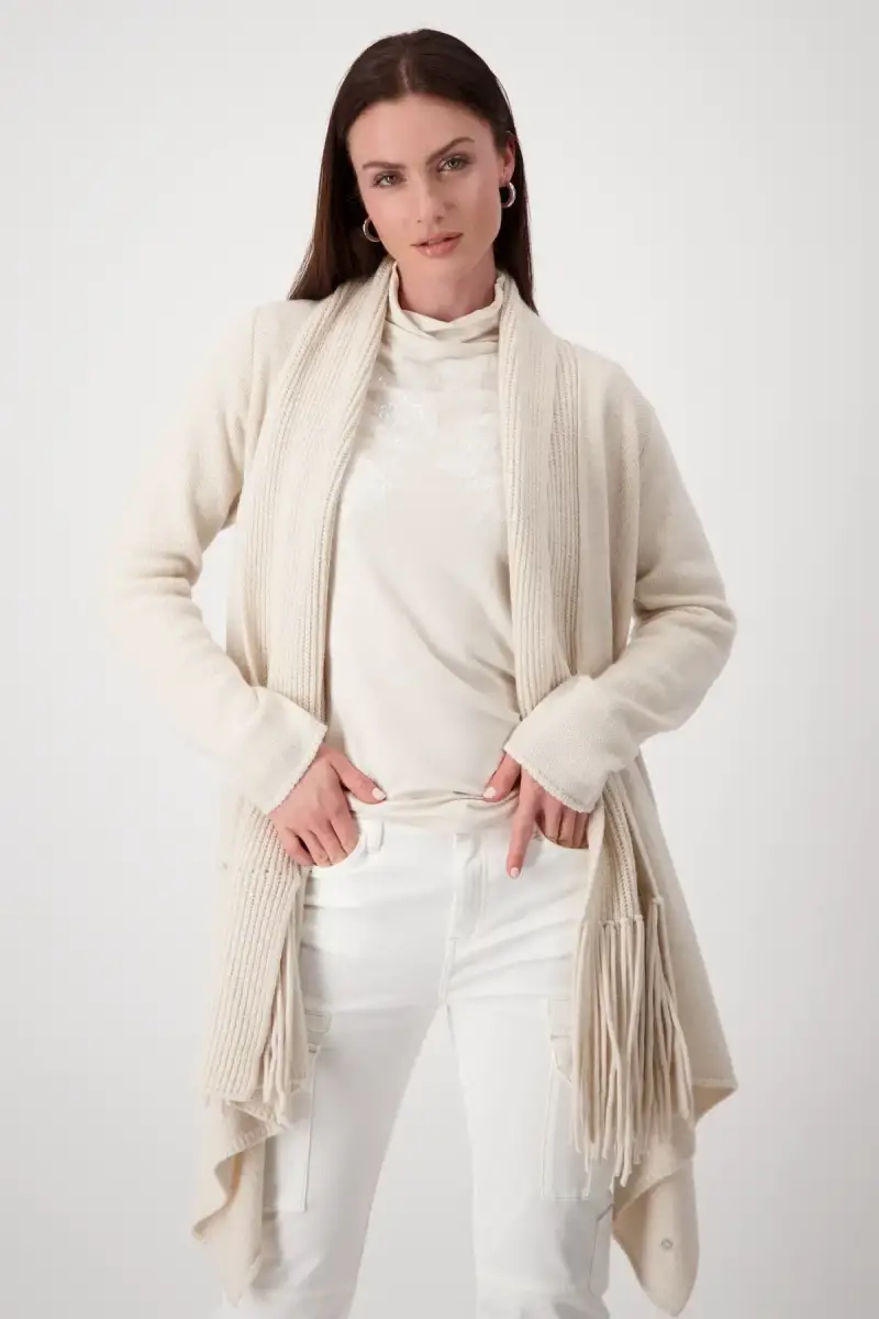 Monari Strickjacke mit Schalkragen Exklusive Angebote
