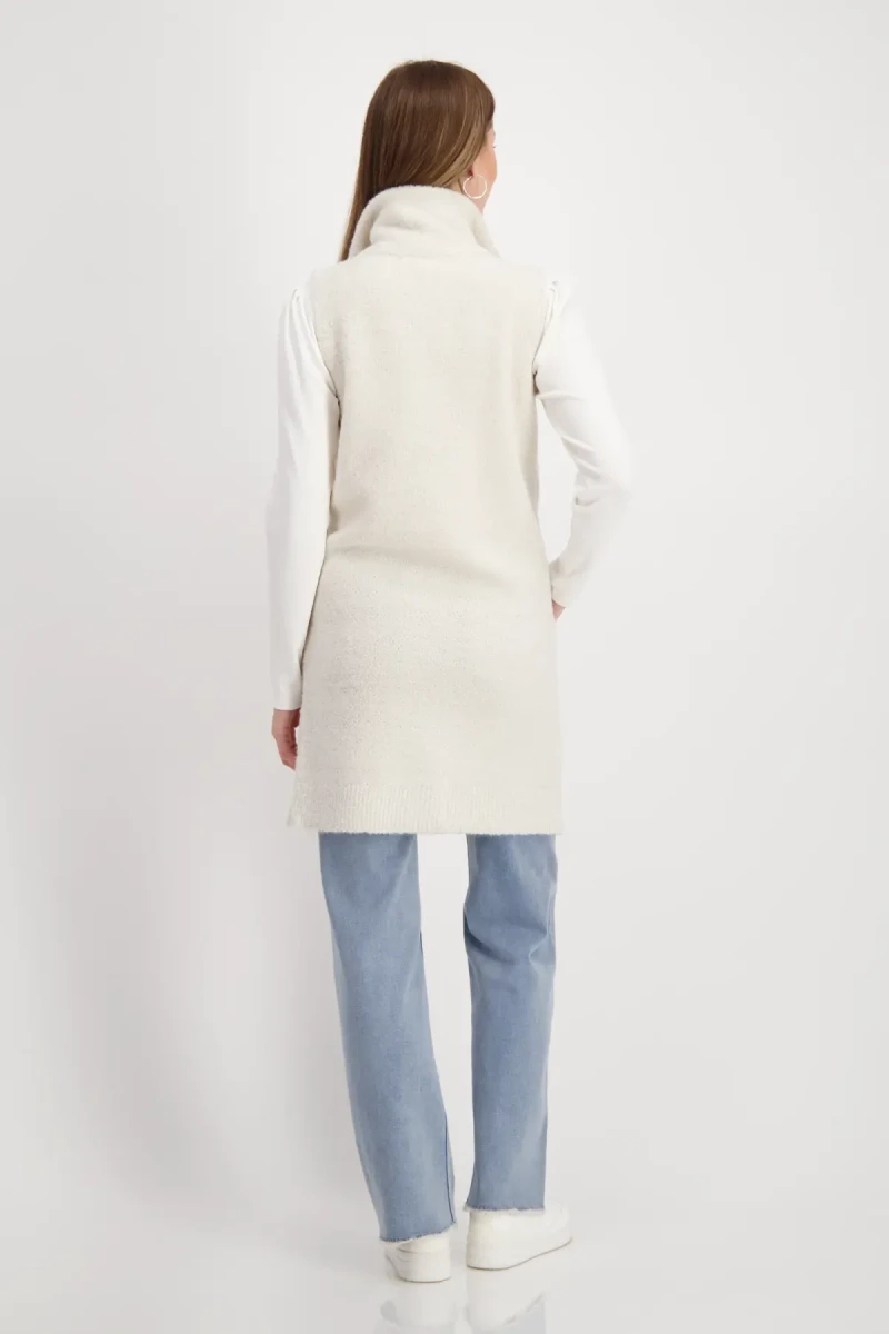 Monari Strickweste mit Lurex Große Rabatte