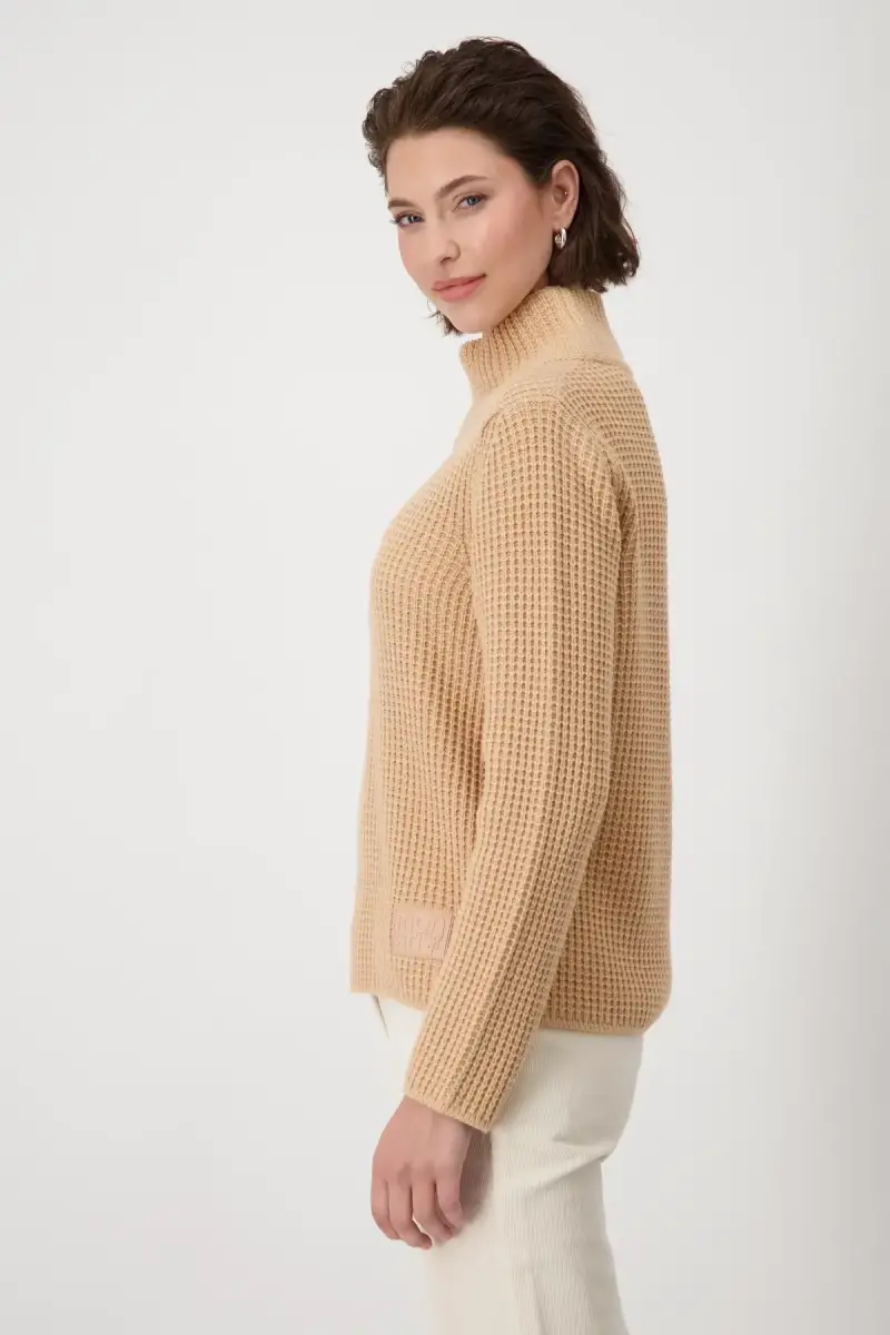 Monari Strickpullover mit Stehkragen Bestseller