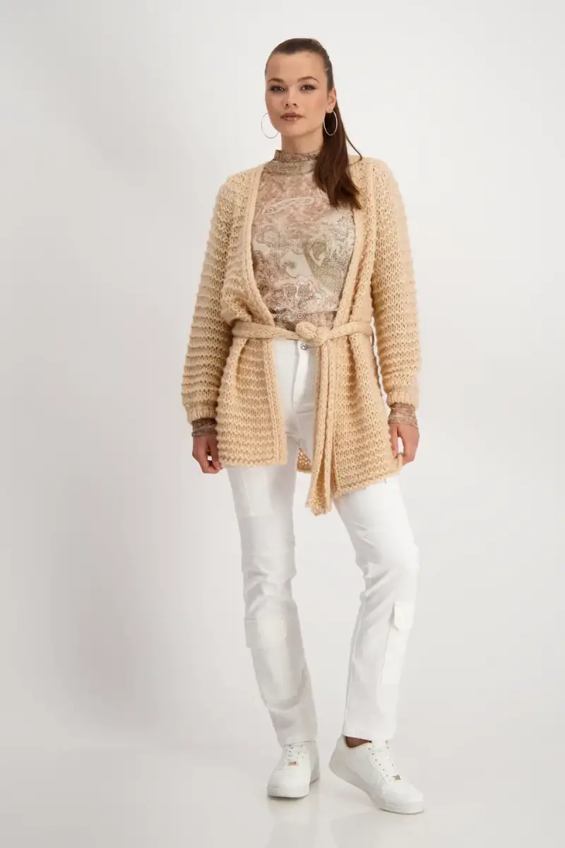 Monari Mesh Shirt mit Paisleymuster Kauf eins, bekomm eins gratis