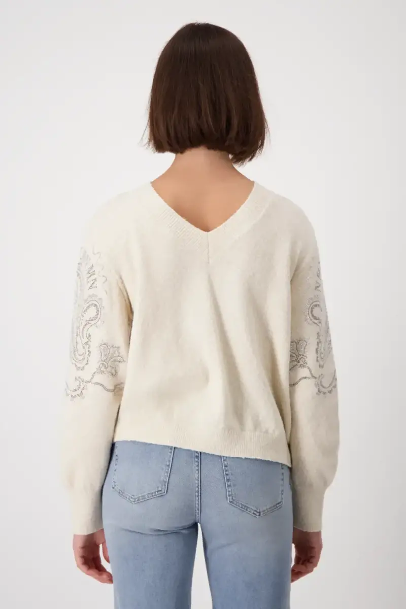 Monari Wendepullover mit Schmuck Tägliche Deals