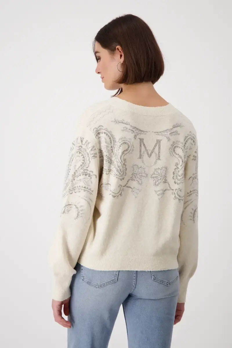 Monari Wendepullover mit Schmuck Tägliche Deals
